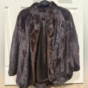 Luxurious Chocolate Mink Fur